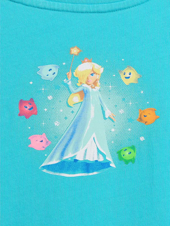 Kids Super Mario Relaxed Graphic T-Shirt