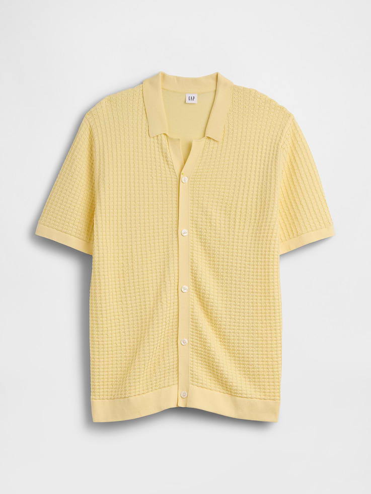 Image number 5 showing, Textured Sweater Vacay Shirt