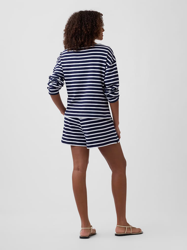 Image 2 of 5, Pull-On Stripe Shorts