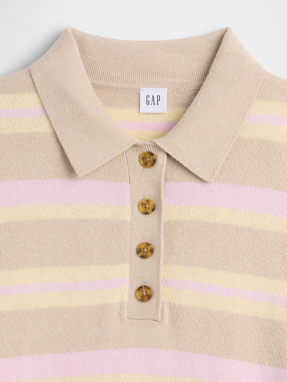 CashSoft Relaxed Sweater Polo Shirt