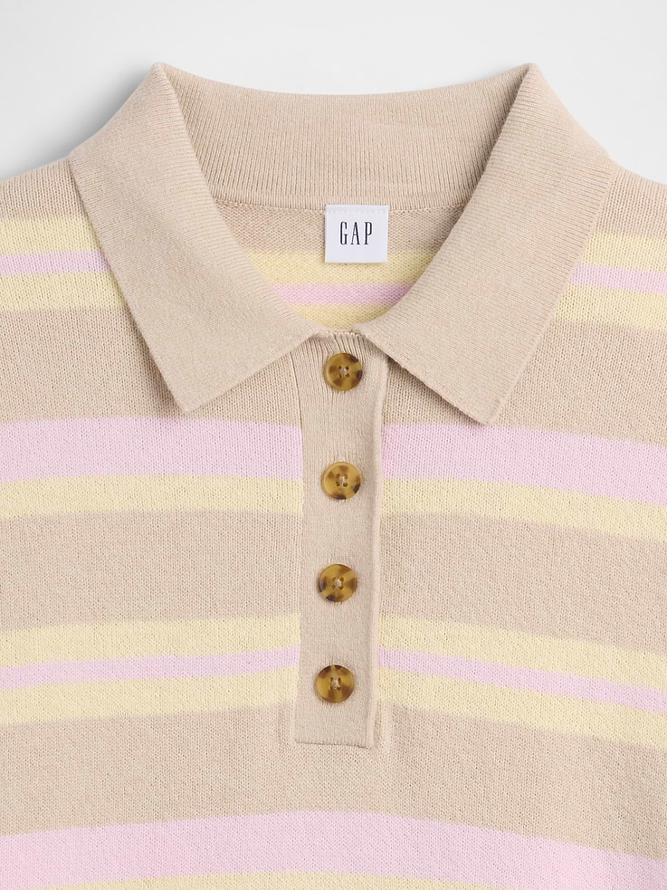 Image number 4 showing, CashSoft Relaxed Sweater Polo Shirt