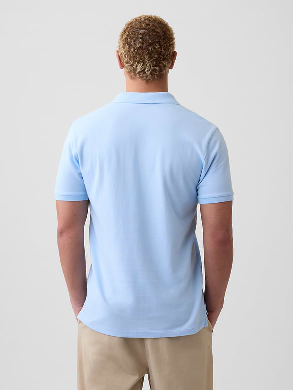 Stretch Pique Polo Shirt