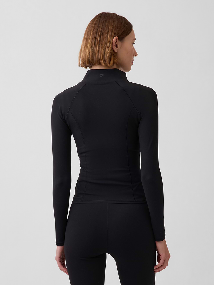 Image number 3 showing, GapFit Smooth Zip Jacket