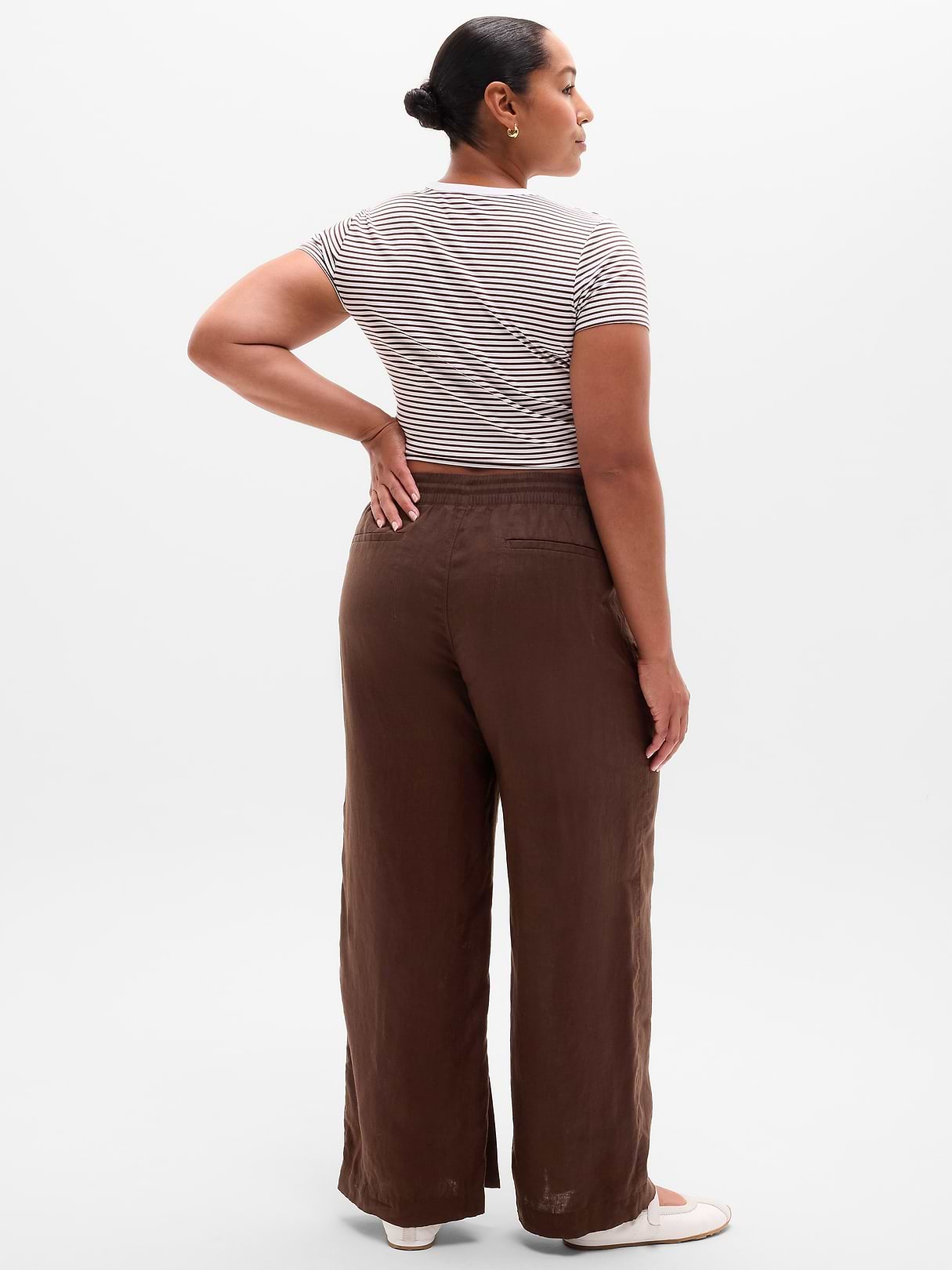 Retreat Linen High Rise Wide Leg Pant | Athleta
