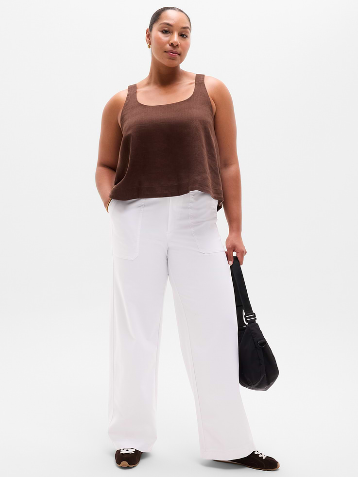 Image number 5 showing, Retreat Linen Tank