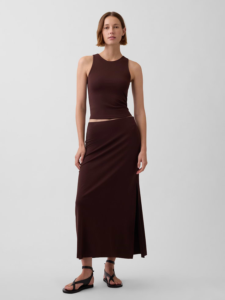Image number 1 showing, Jersey Maxi Skirt