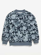 Image number 1 showing, Printed Oversized Crew-Neck Sweatshirt for Boys