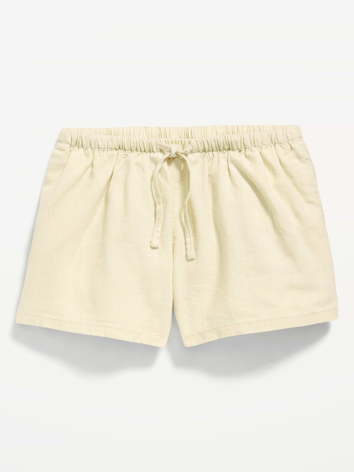 L'image numéro 1 présente Short en mélange de lin pour fille