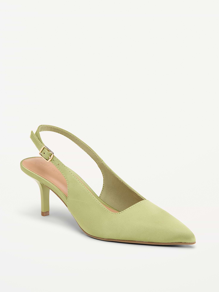 Image number 1 showing, The Occasion by Old Navy Slingback Heels for Women