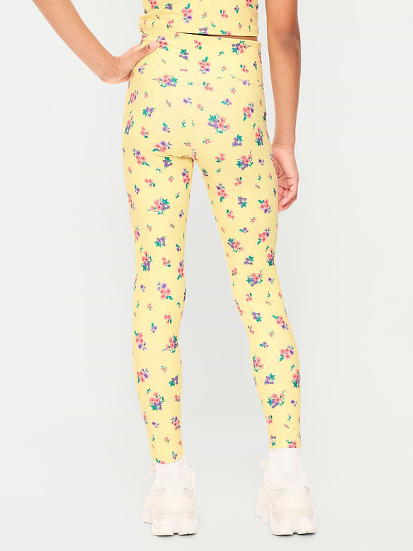 High-Waisted PowerSoft 7/8 Leggings for Girls