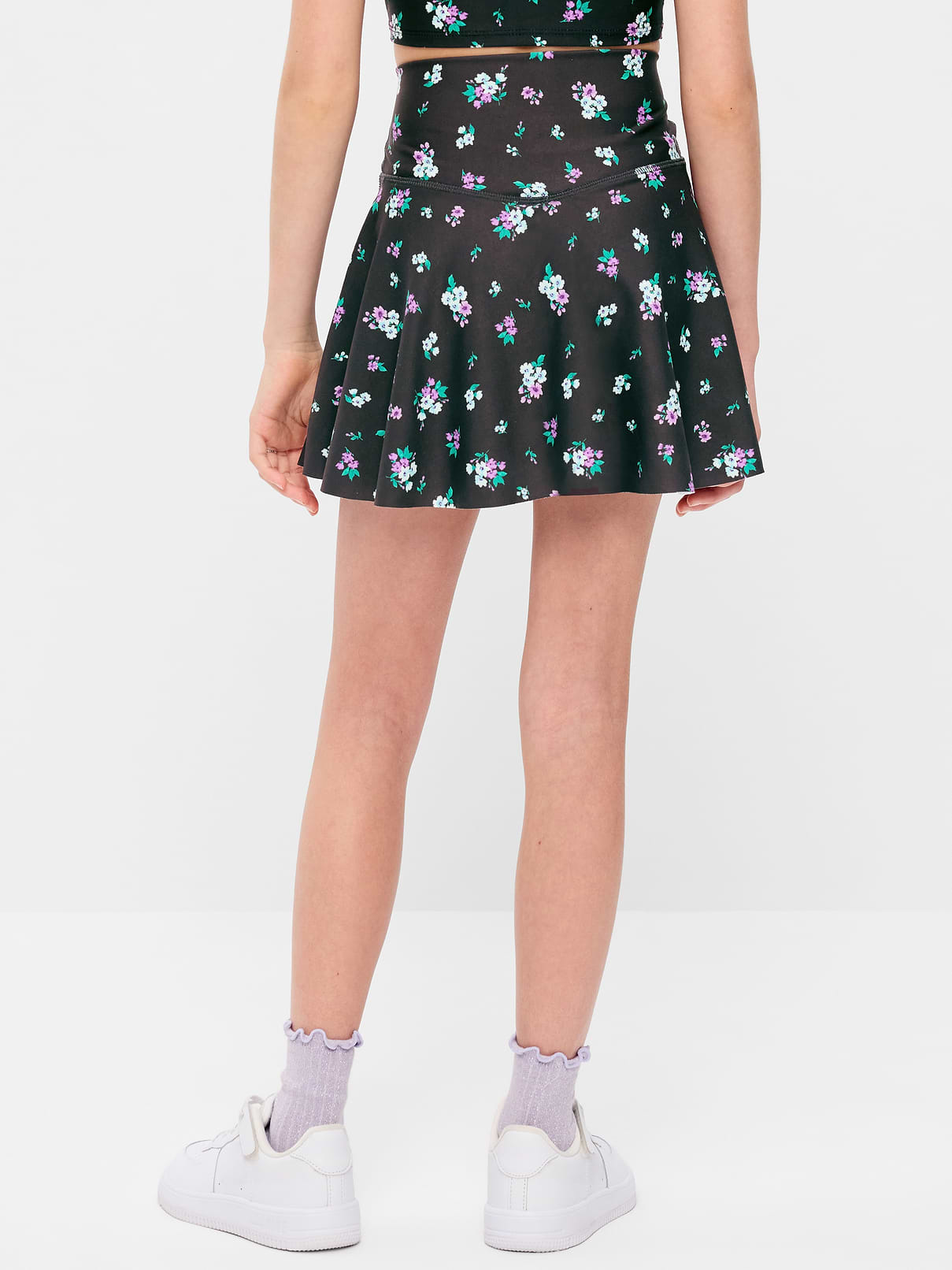Image number 2 showing, High-Waisted PowerSoft Skort for Girls