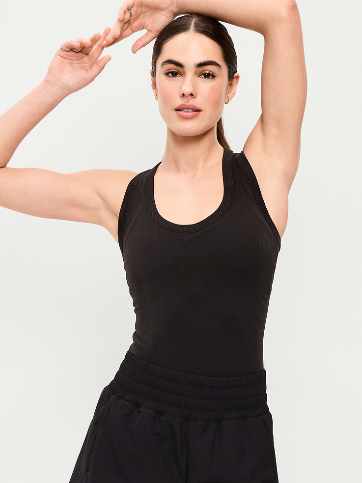 Image number 1 showing, Fluid Seamless Fitted Tank Top