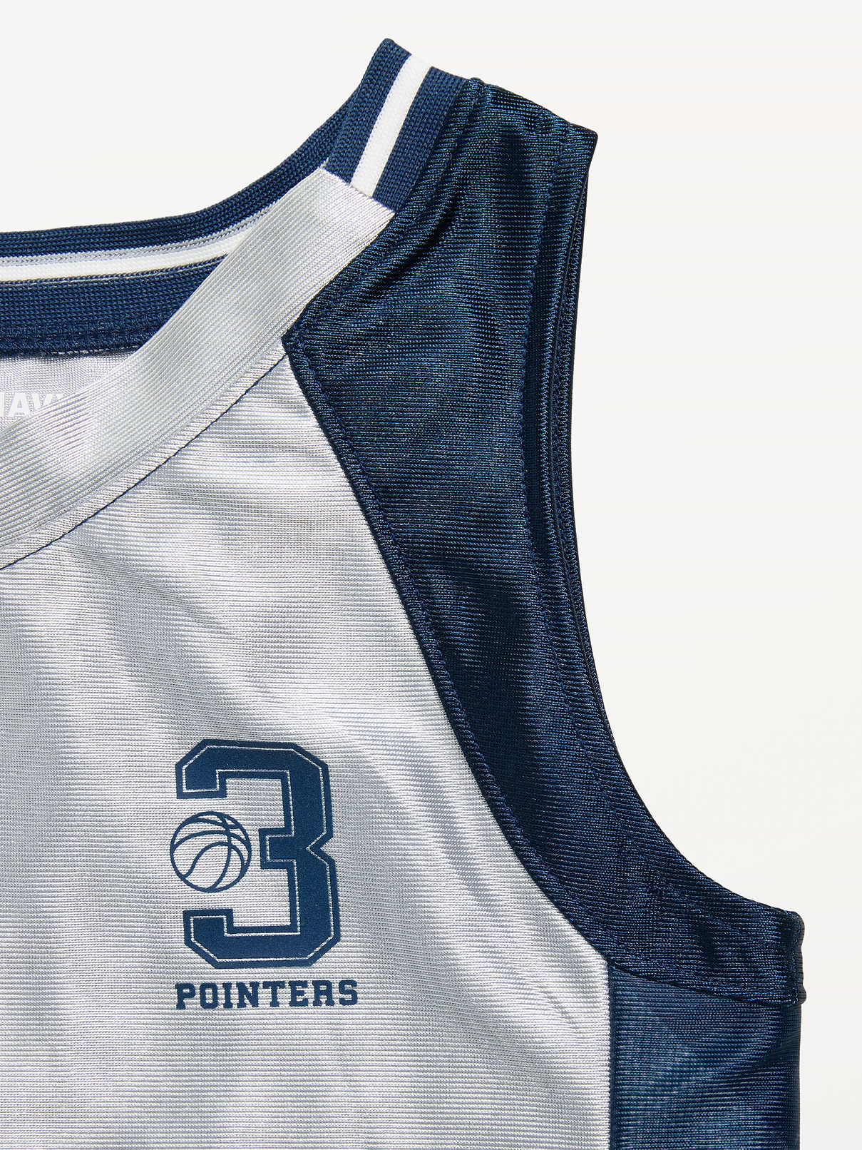 Image 3 of 3, Oversized Graphic Basketball Tank Top for Toddler Boys