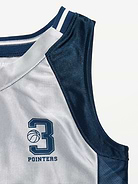 Image 3 of 3, Oversized Graphic Basketball Tank Top for Toddler Boys