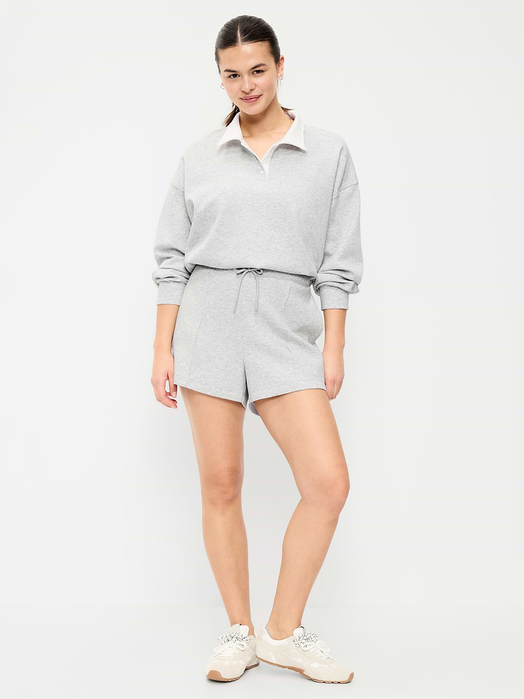 Image number 5 showing, Relaxed Dynamic Fleece Pique Shorts
