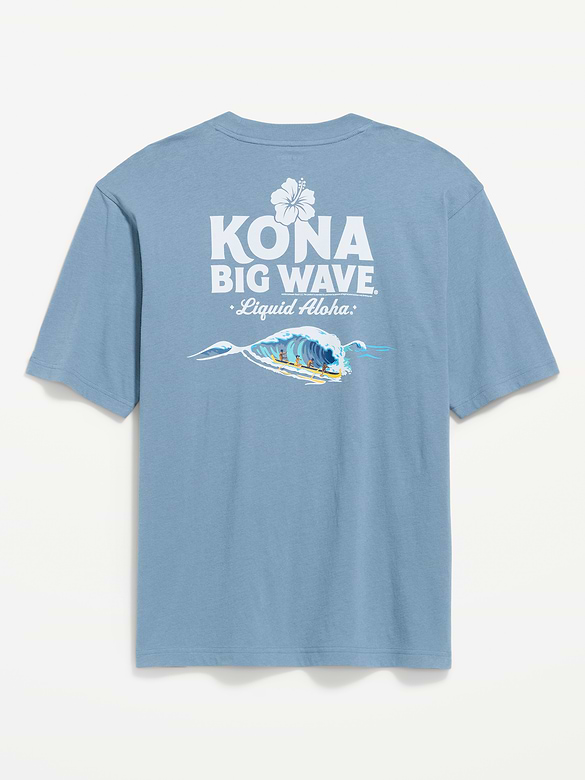 T-shirt ample à imprimé KONA Big Wave®