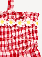 Image number 2 showing, Sleeveless Smocked Peplum Top and Shorts Set for Baby
