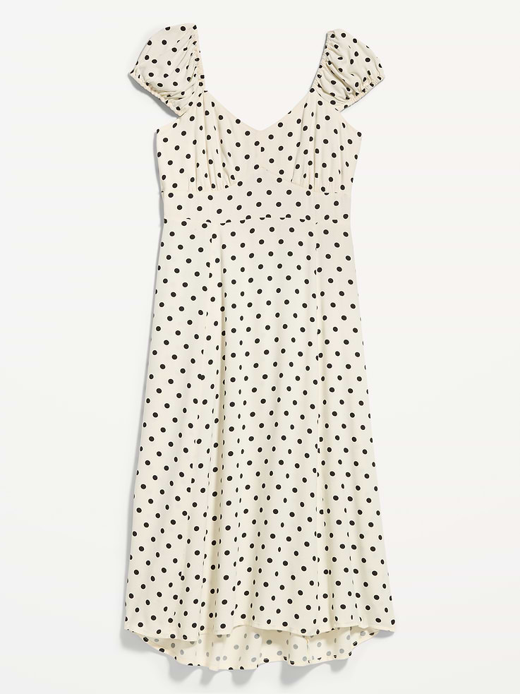 Image number 5 showing, Short-Sleeve Fit & Flare Midi Dress