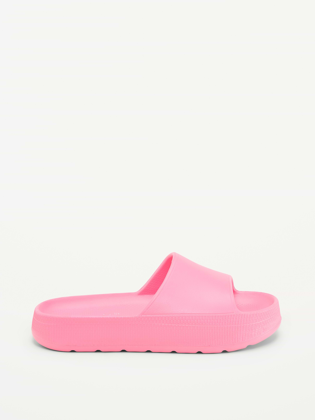 Image number 3 showing, Platform Slide Sandals for Girls (Partially Plant-Based)