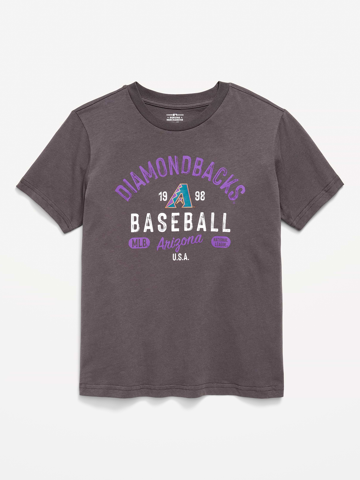 Image 1 of 2, crew neck, short sleeves, graphic at front, Product #901586
