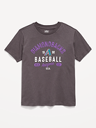 Image 1 of 2, crew neck, short sleeves, graphic at front, Product #901586