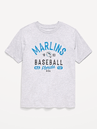 Image number 1 showing, Miami Marlins Gender-Neutral T-Shirt for Kids