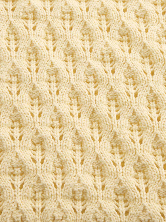 Kids 100% Cotton Crochet Oversized Sweater