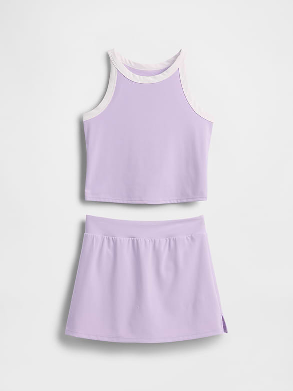Kids Active Skort Outfit Set