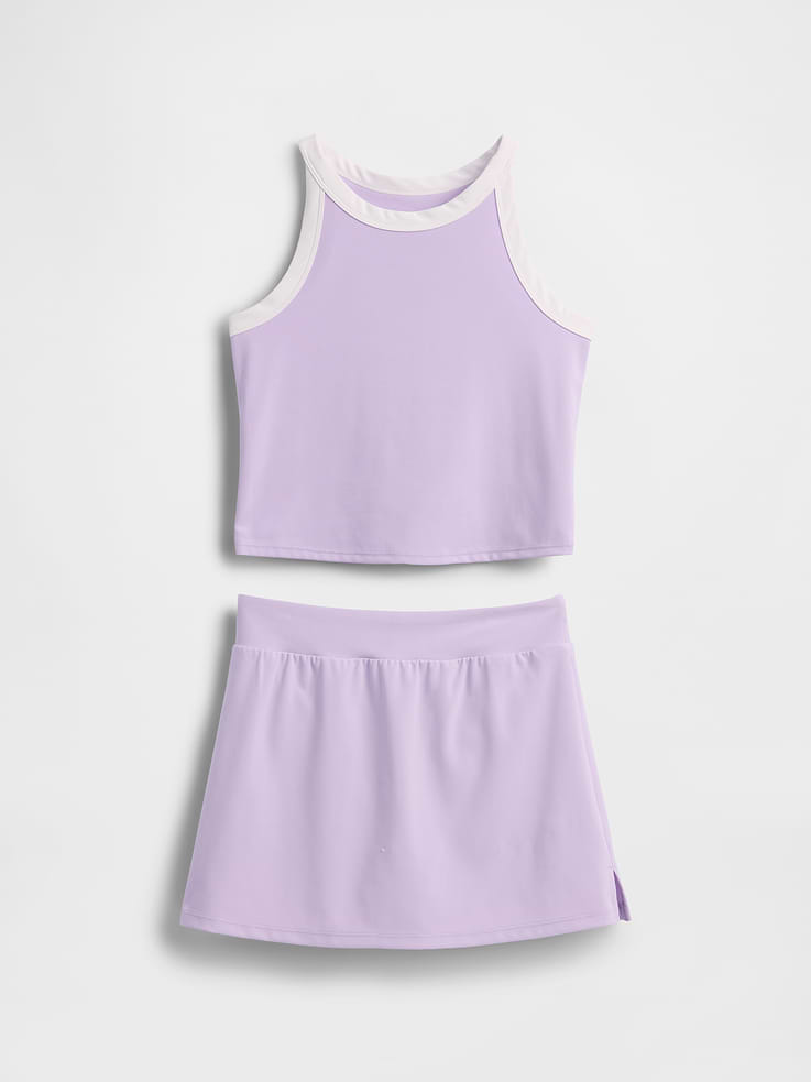 Image number 2 showing, Kids Active Skort Outfit Set