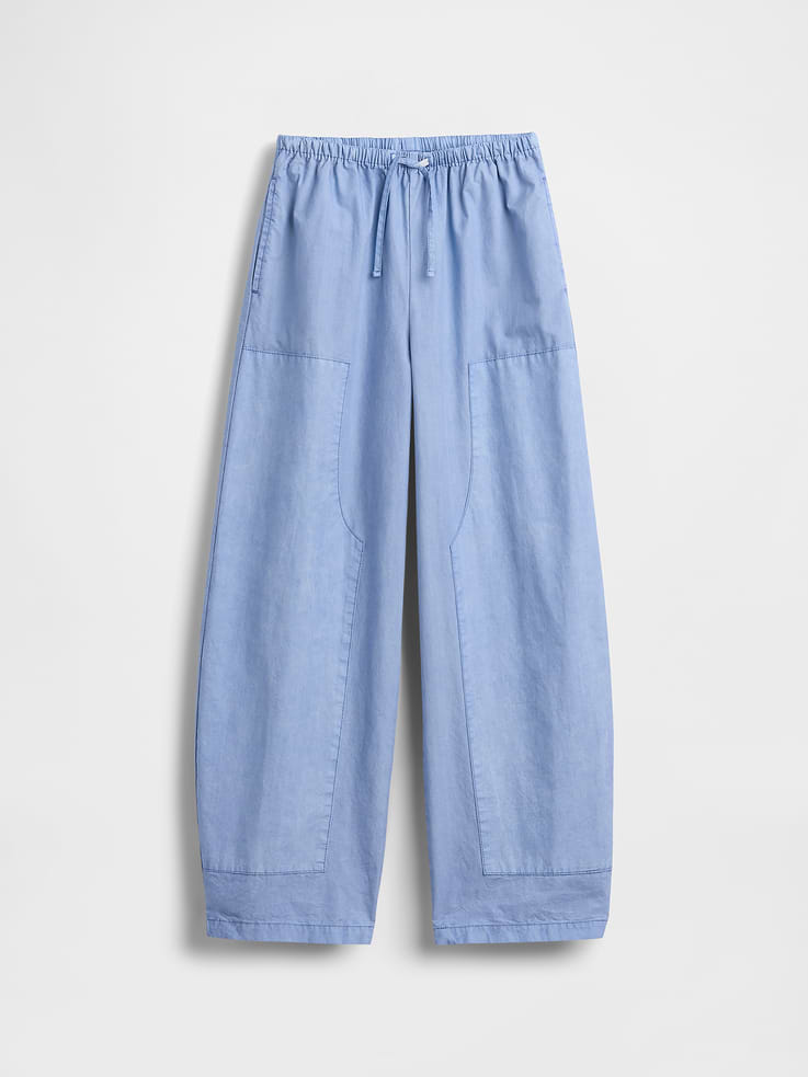 Image number 2 showing, Kids Easy Double-Knee Barrel Pants