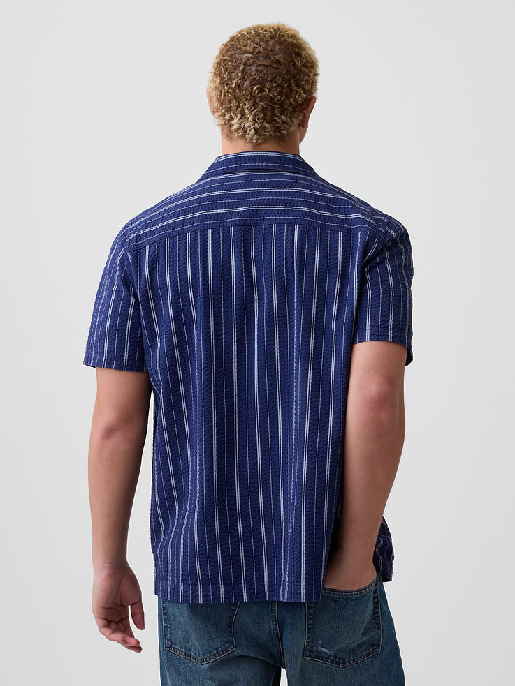 Image number 2 showing, Seersucker Vacay Shirt in Standard Fit