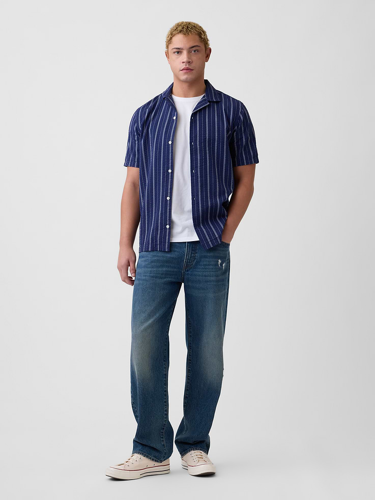 Image number 3 showing, Seersucker Vacay Shirt in Standard Fit