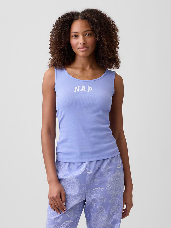 Gap Logo Ribbed Tank Top