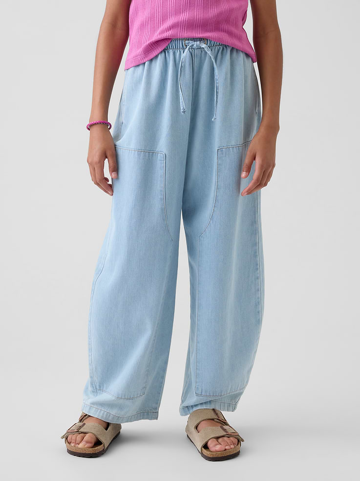 Image number 3 showing, Kids High Rise Relaxed Easy Jeans