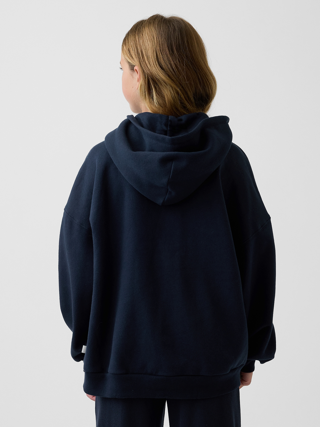 8YARDS Women's Tagline Hoodie 2G ダークネイビー Kids VintageSoft Oversized Zip Hoodie | Gap