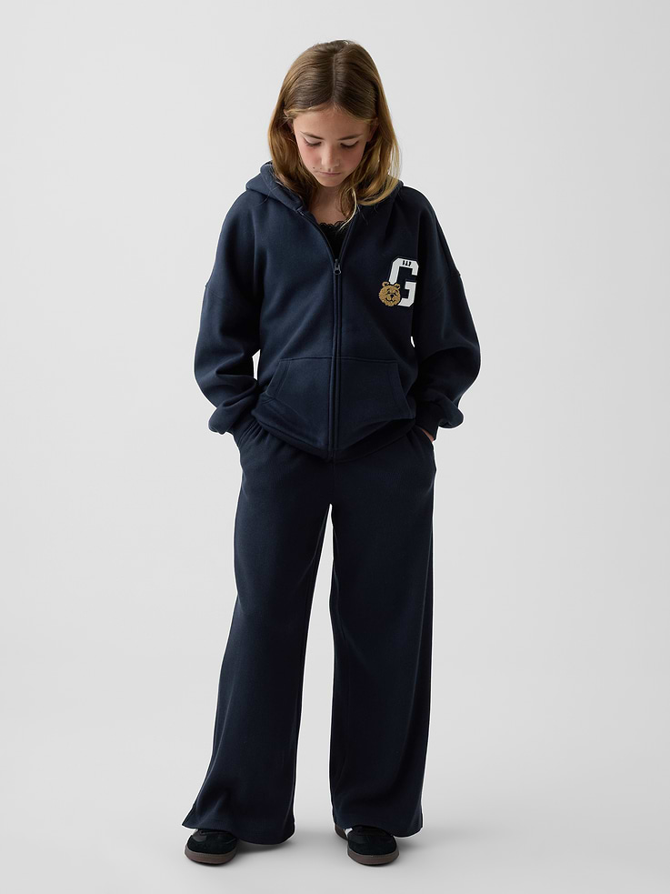 Image number 4 showing, Kids VintageSoft Oversized Zip Hoodie
