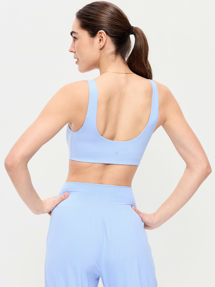 Image number 2 showing, Light Support StudioSmooth Square-Neck Sports Bra