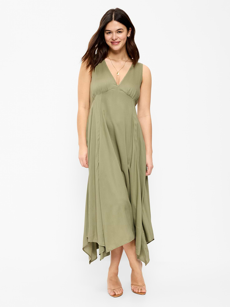 Image number 6 showing, Handkerchief Hem Midi Dress