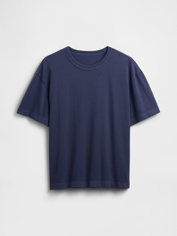 Image number 6 showing, Adult Heavyweight Crop T-Shirt