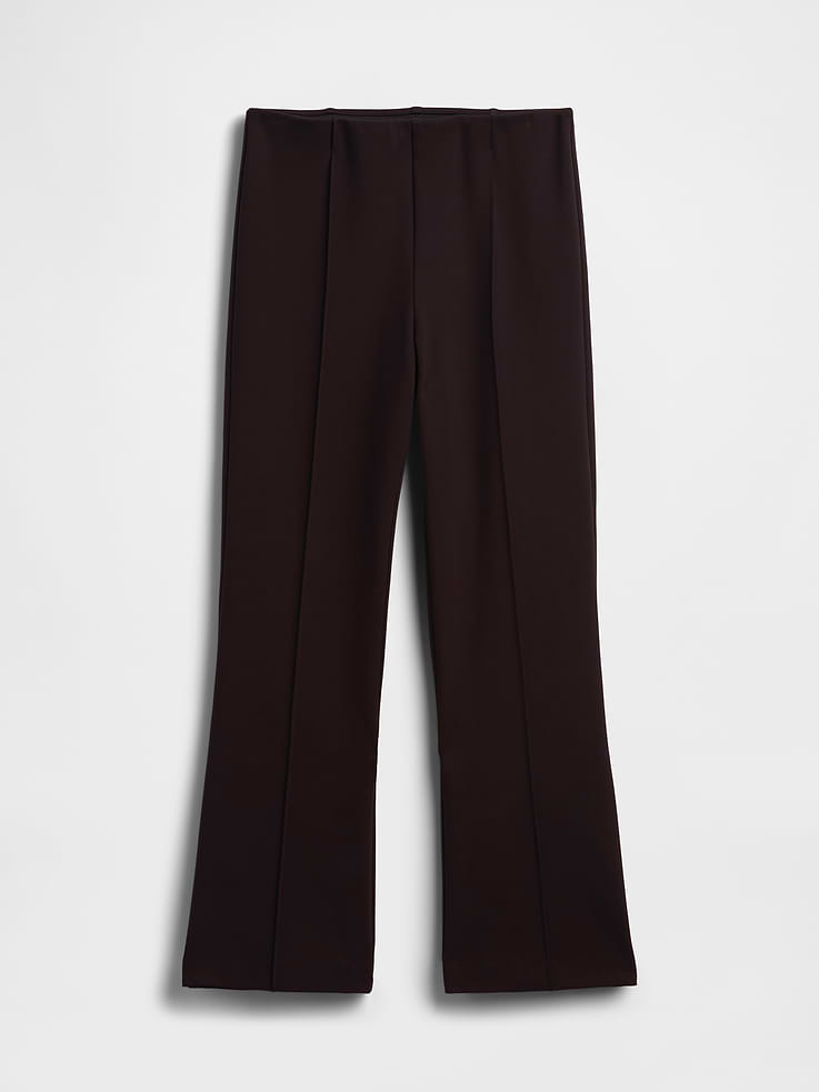 Image number 6 showing, High Rise Double Knit Crop Kick Pants