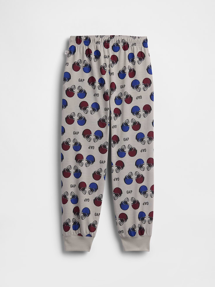 Image number 2 showing, Kids Recycled Football Logo PJ Joggers