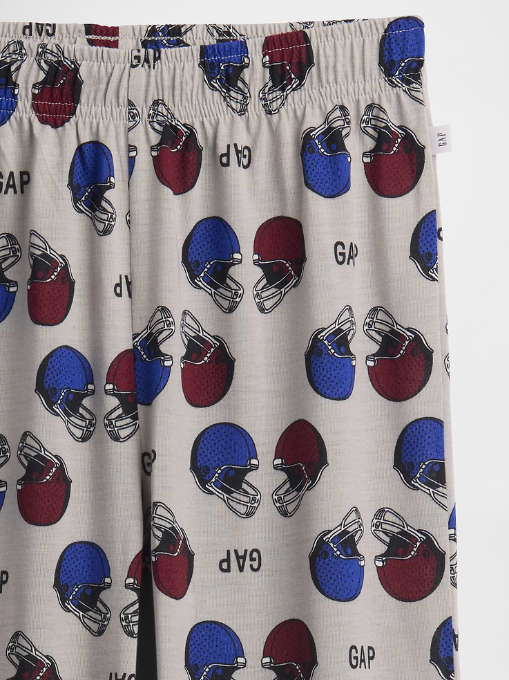 Image number 3 showing, Kids Recycled Football Logo PJ Joggers