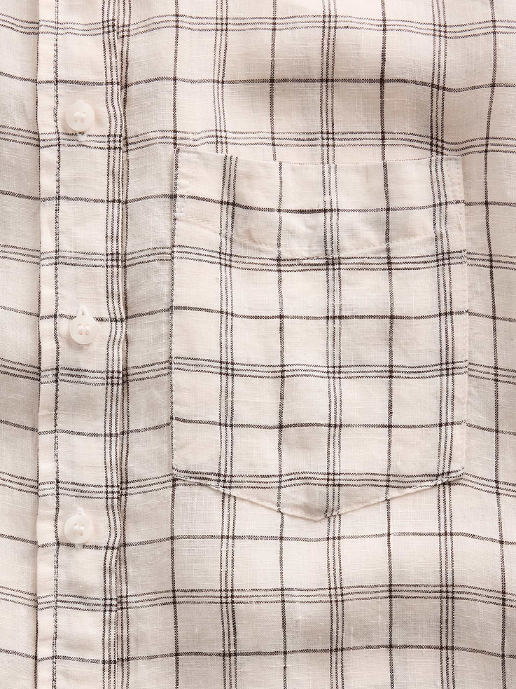 Image number 4 showing, 100% Linen Oversized Shirt