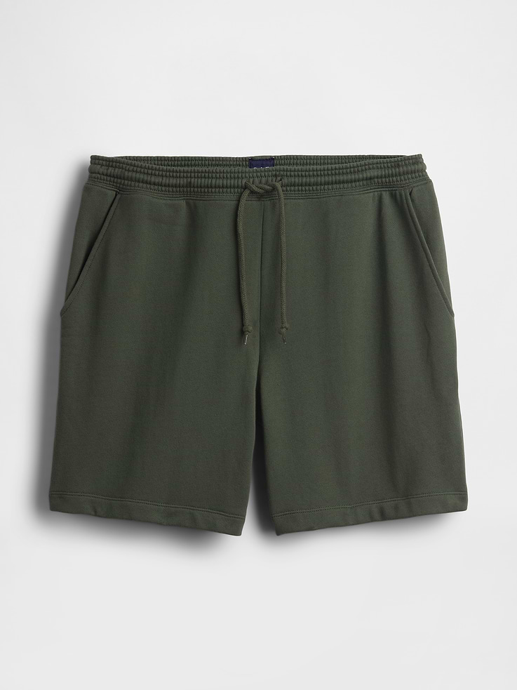 Image 7 of 8, Adult Heavyweight French Terry Sweat Shorts