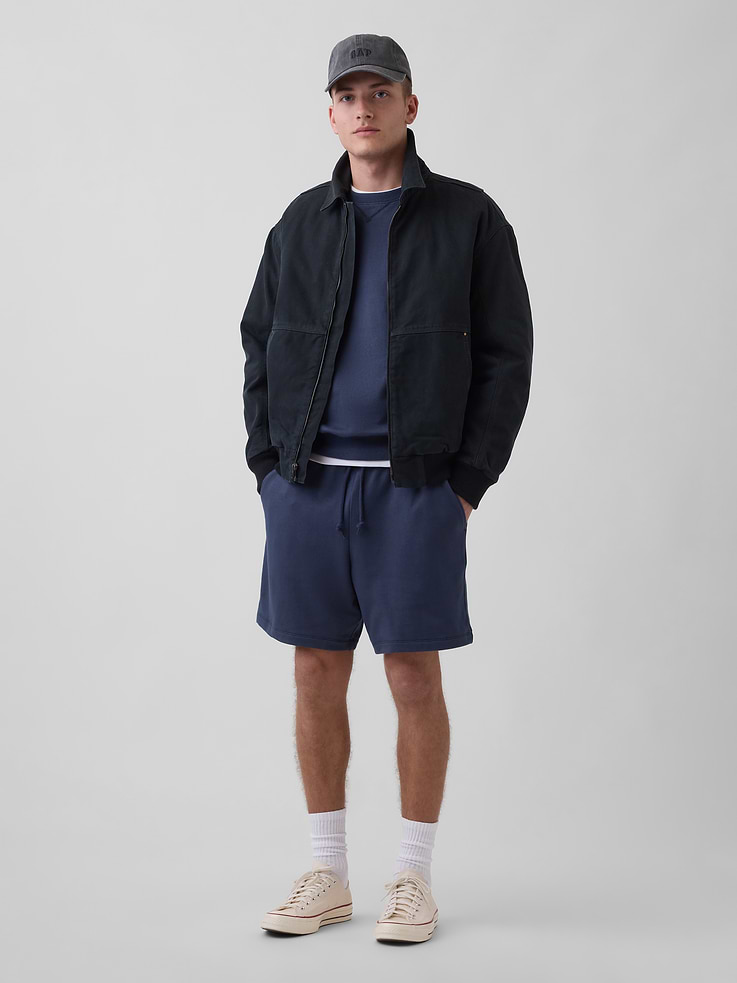 Image number 4 showing, Adult Heavyweight French Terry Sweat Shorts