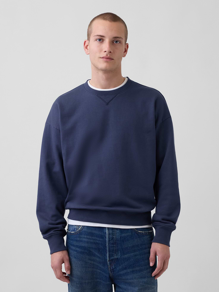 Image number 1 showing, Adult Heavyweight French Terry Oversized Sweatshirt