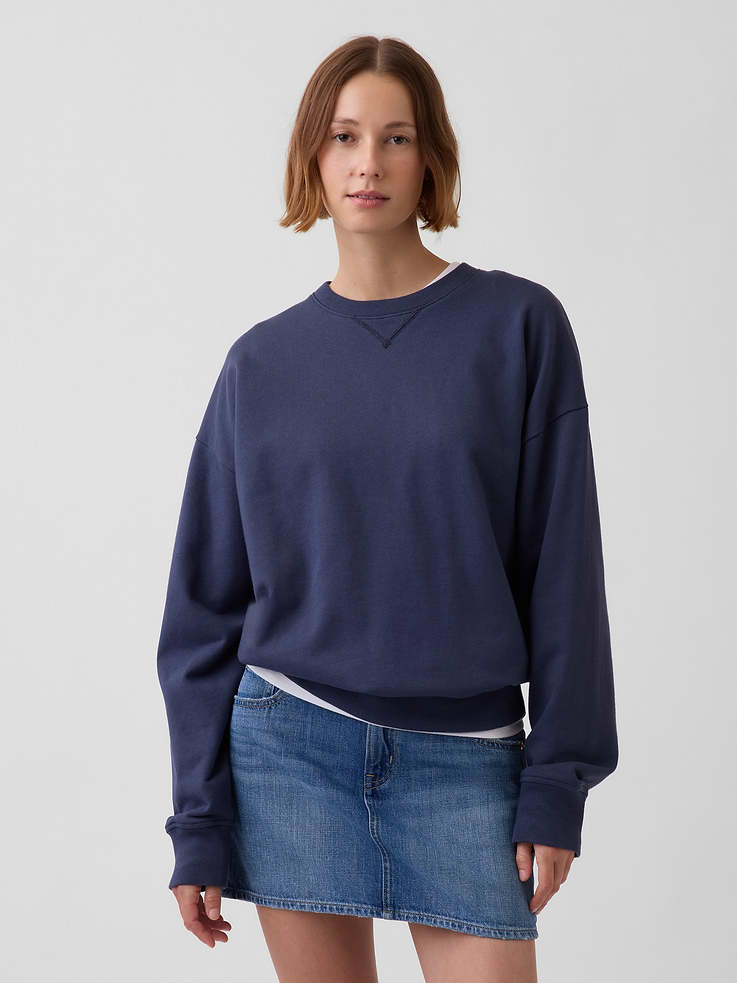 Image number 5 showing, Adult Heavyweight French Terry Oversized Sweatshirt