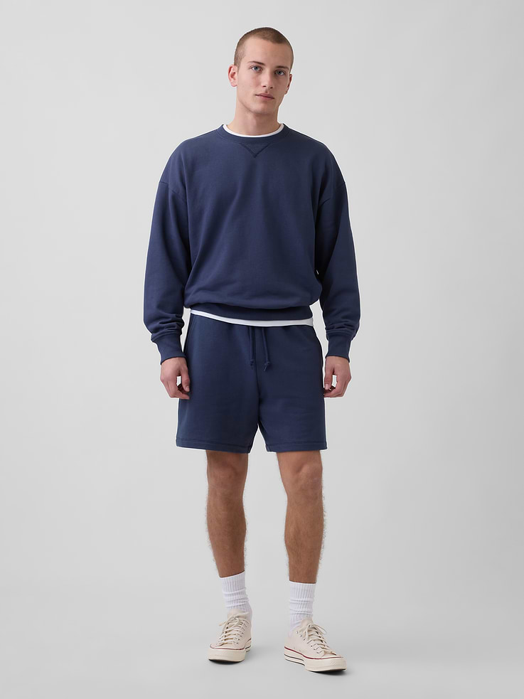 Image number 1 showing, Adult Heavyweight French Terry Sweat Shorts