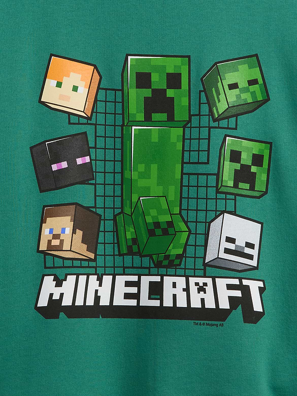 Kids Relaxed Minecraft Graphic Sweatshirt