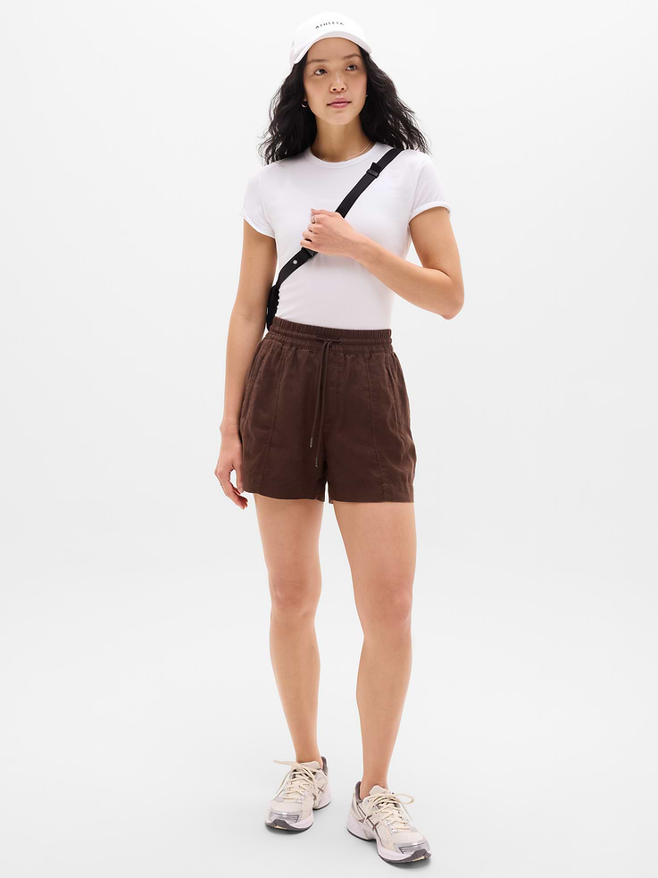 Image number 5 showing, Retreat Linen Mid Rise 4" Short